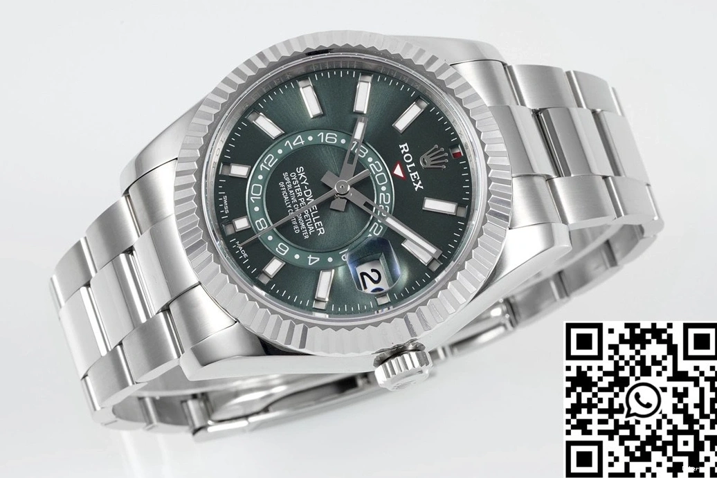 Green DWELLER Rolex ZF M336934-0001 SKY Dial Factory 0101